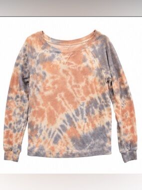 Oli Viv Tie-Dye Lightweight Sweatshirt Pullover Size Large